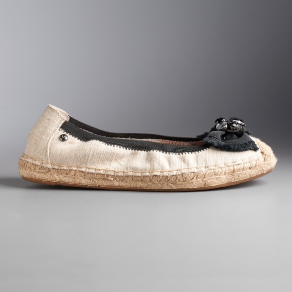 Simply Vera Vera Wang Shoes - Vera Wang Natural Espadrille Ballet Flats NWT